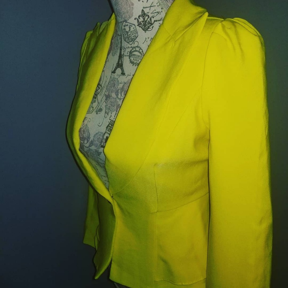 Yellow Blazer